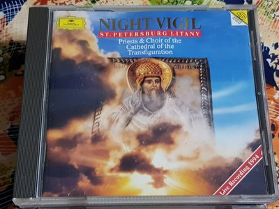 R古典(二手CD)NIGHT VIGIL~ST.PETERS BU RG LITANY~德版~有ifpi