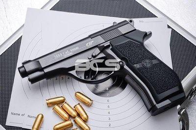 【武莊】黑色直壓槍~WG 301 M84 6mm全金屬CO2槍-WG301B