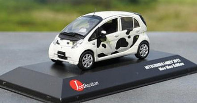 汽車模型 車模 收藏模型Jcollection 1/43 三菱 I MIEV 2008 合金汽車模型