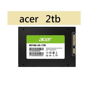《SUNLINK》Acer RE100 2TB 2T  SATAⅢ 固態硬碟 公司貨5年保