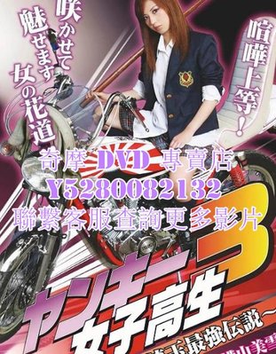 DVD 影片 專賣 電影 不良女高中生3：埼玉最強傳說 2010年