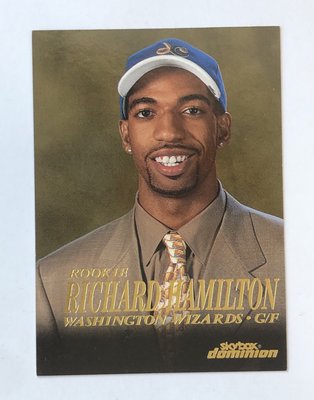 NBA 1999 SkyBox Dominion Richard Hamilton Rookie RC 新人卡 #214