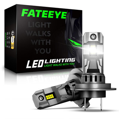 FateeyeF11全型號一比一鹵素跨境熱賣改裝車燈燈泡LED汽車前大燈