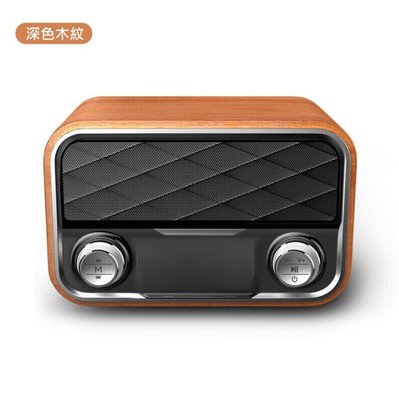 【勁昕科技】senbowe i10 藍牙音箱双喇叭木質音箱多功能藍牙低音炮 FM收音機