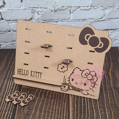 ♥小公主日本精品♥HelloKitty美樂蒂布丁狗可製訂卡榫大小 手機架 置物架 留言板~7