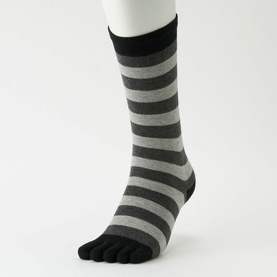 UNIQLO 五指長襪 黑灰條紋 款 男女通用 五指襪 五趾襪 材質極舒服 單雙 限量特價:99元 購買6雙可享免運費