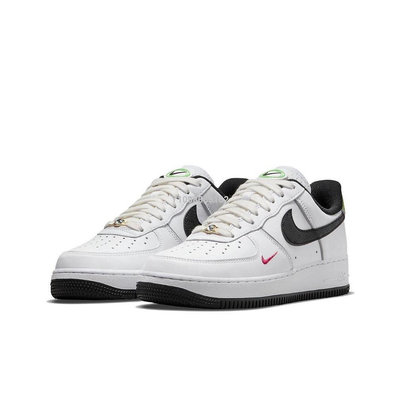 Nike Air Force 1 Low 07 Just Do It 白黑綠 休閒鞋 男女鞋 DV1492-101