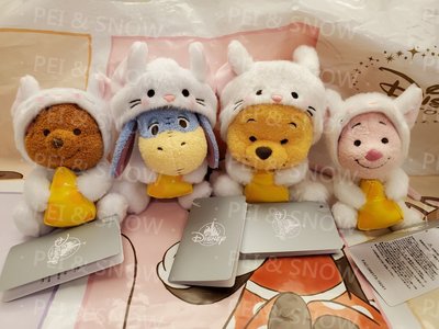 另開賣場 只要590 現貨 日本 迪士尼 商店 限定 鼠年 小豬 造型玩偶 娃娃 單賣