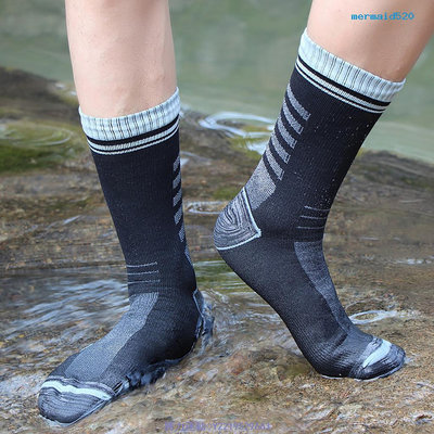 【勝力】保暖防水襪 冬季遠足涉水襪 滑雪騎行保暖防水襪子（頻道） @勝力運動B