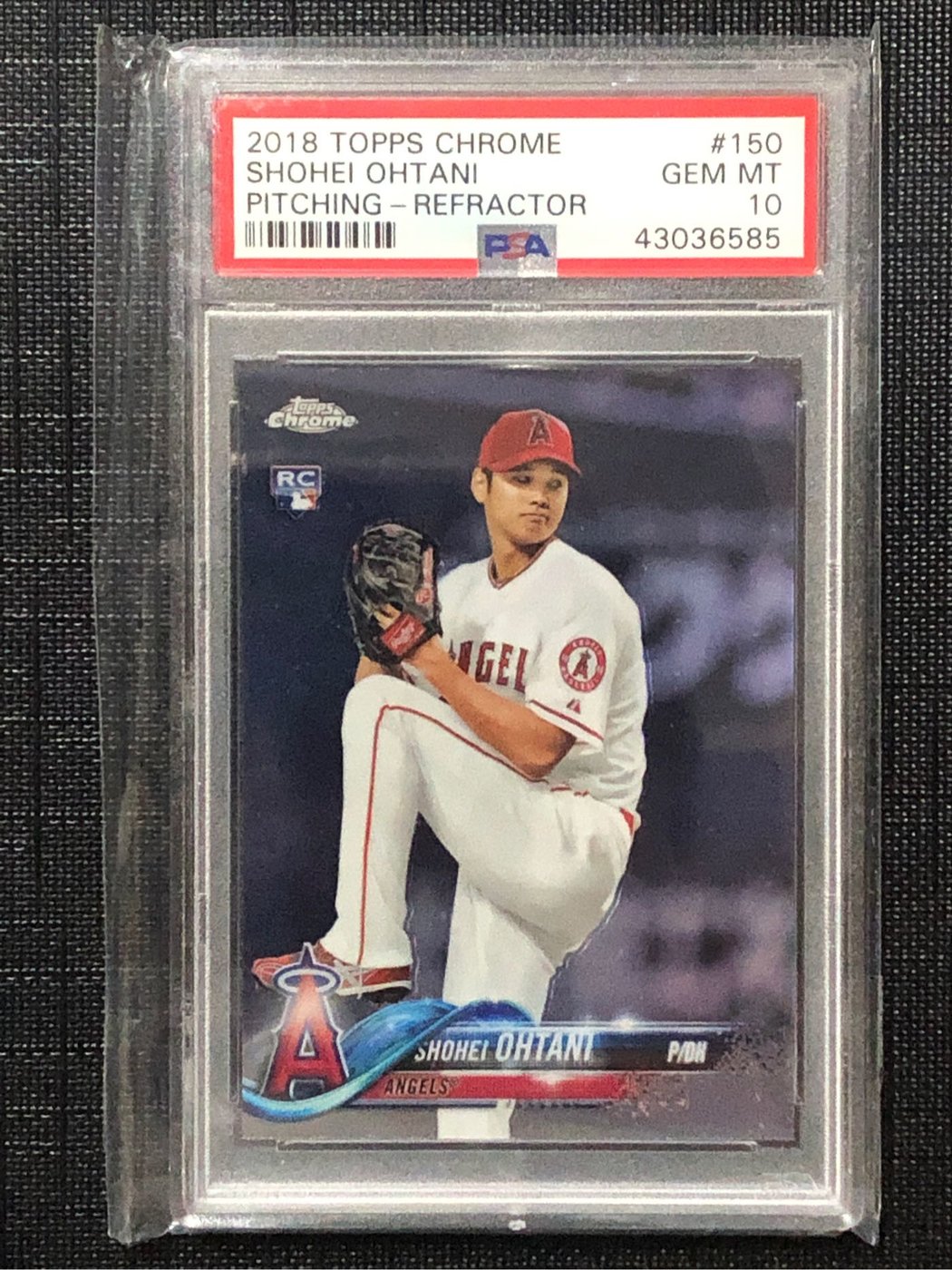 2018 Topps Chrome Refractor Ohtani Rc Psa10 大谷翔平| Yahoo