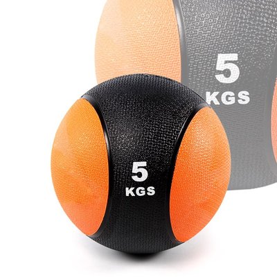 橡膠藥球5公斤(5kg重力球/健身球/重量球/太極球/健力球/平衡訓練)