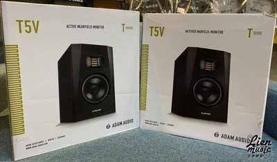 『立恩樂器』免運公司貨 ADAM T5V (此為一對價格) 主動式 監聽 喇叭 專業款