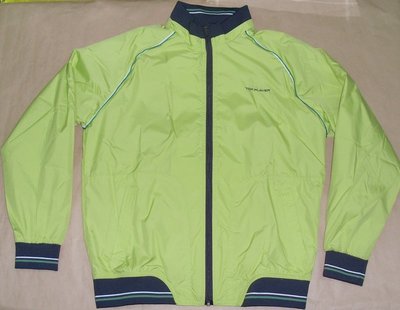 TOP PLAYER長袖外套(風衣布料ㄉ1931116271蘋果綠色)--還有鐵灰色 運動外套 防風外套 正品公司貨