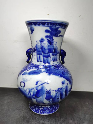 大清，青花瓷花瓶，60007194 特價 優惠