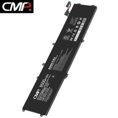 CMP適用于戴爾xps15電池9560 9550 7590 9570 7591 Precision 5510 M5520 M5530 P56F 6GTPY筆電電