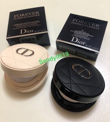 迪奧Christian Dior 🔥超完美持久氣墊粉餅 黑皮革質感訂製版  #1N #2N任一 附絨布套