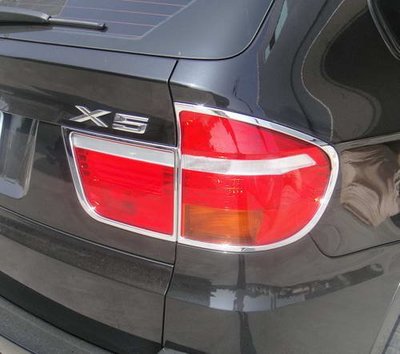 《※金螃蟹※》寶馬 BMW X5 E70 2006年~UP 系列 鍍鉻 後燈框