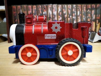 【 金王記拍寶網 】(學4) A217 早期湯瑪士小火車 系列角色 金屬迴力玩具車 罕見稀少 一件