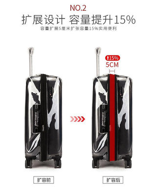 行李箱保護套適用新秀麗行李箱擴容保護套擴展箱套進口PVC免脫箱套20262930寸