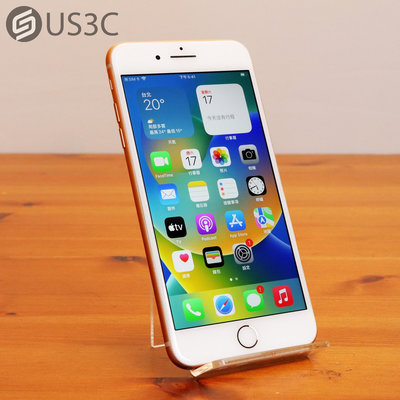 【US3C-板橋店】公司貨 Apple iPhone 8 Plus 64G 5.5吋 金色 4G手機  Touch ID A11晶片 UCare保固3個月