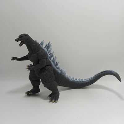 【皮老闆二店】二手真品 哥吉拉 模型 玩具 恐龍 紫829