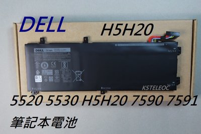 全新原裝戴爾DELL Precision XPS15 9560 5D91C H5H20筆記本電池