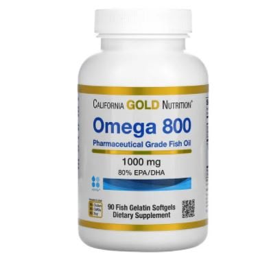 ✿大地✿90顆 California Gold Nutrition OMEGA 800 醫療級 魚油 rTG 空運服務