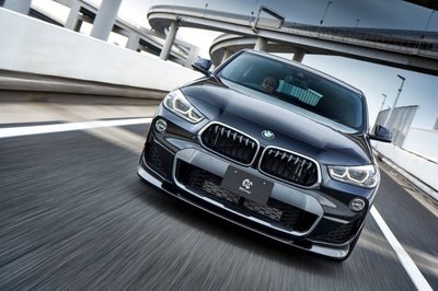 ✽顯閣商行✽日本 3D design BMW F39 X2 碳纖維前下巴 碳纖維前下擾流 M35i