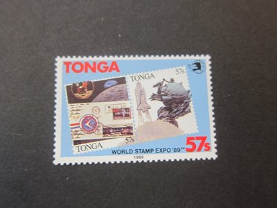 【雲品10】湯加Tonga 1989 Sc 729 set MH 庫號#B535 89171