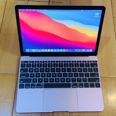 台中2016年MacBook Retina 12吋m3 8G 256G 有傷玫瑰金Apple 蘋果電腦