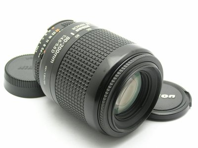 尼康 Nikon AF NIKKOR  80-200mm F4.5-5.6 D 變焦望遠鏡頭 輕量全幅 (三個月保固)