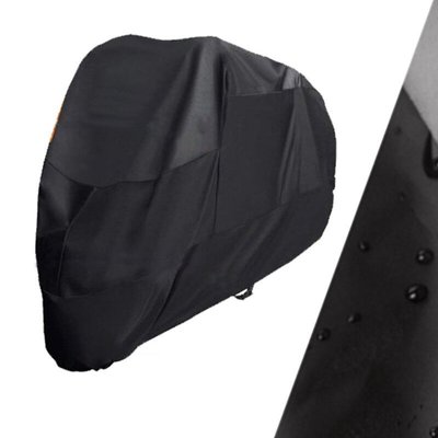 推薦摩托車車衣防曬罩防塵罩摩托車套黑色210D牛津布電動車防塵罩