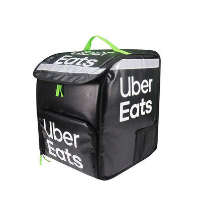 百佳百貨商店UberEats加厚保溫箱戶外騎手雙肩送餐袋配送pvc外賣箱 QSOW