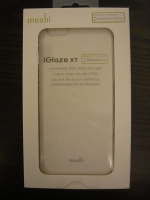 ~moshi~ iGlaze XT for iPhone 6 plus /6S plus透明超薄保護背殼