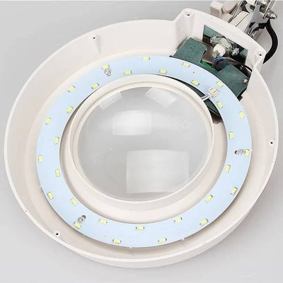LED 放大鏡 美容燈 燈管配件取代22W環型燈管 LED燈源鎮流電路板套件 5730 2835 LED 110V 白光
