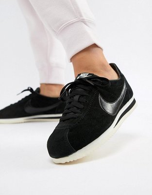 正品預購 -Nike Cortez 阿甘鞋(天鵝絨麂皮黑)