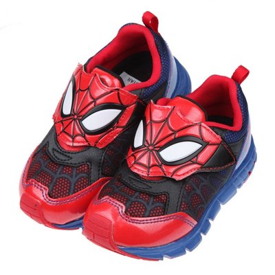 童鞋(16~19公分)Moonstar日本漫威蜘蛛人紅藍兒童機能運動鞋I1R052A
