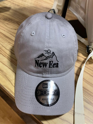 New era 940UNST MOUNTAIN LOGO NEW ERA 灰 棒球帽