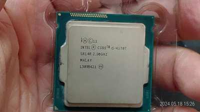 【1150 腳位】第四代 Intel® Core™  i5-4570T 處理器 4M 快取，最高 3.60 G 四核心 四執行緒