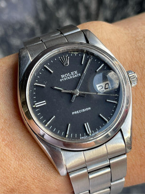 樂時計 ROLEX 勞力士 6694 古董錶入門款 品項漂亮 日期顯示 錶徑35mm 1225手上鏈機心