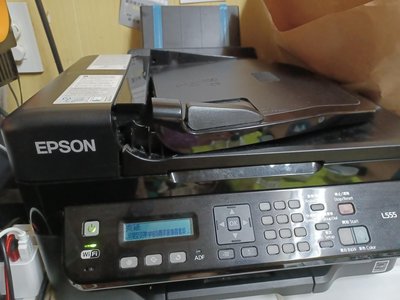 EPSON L555 wifi連續供墨零件機（故障）