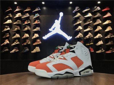 Air Jordan 6 “Gatorade”白橘 經典 中筒 休閒運動籃球鞋 男鞋 384664-145