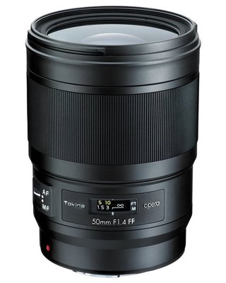 TOKINA OPERA  50mm F1.4 FF 大光圈 定焦鏡頭 Nikon Canon 公司貨