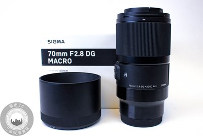 【台南橙市3C】Sigma 70mm f2.8 DG Macro Art 微距鏡 FOR E-Mount 公司貨 #81916