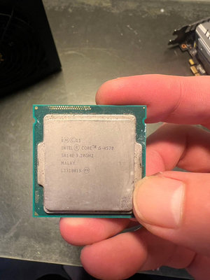 Intel Core i5-4570 3.2GHz 6M 四核心 CPU 1150腳位