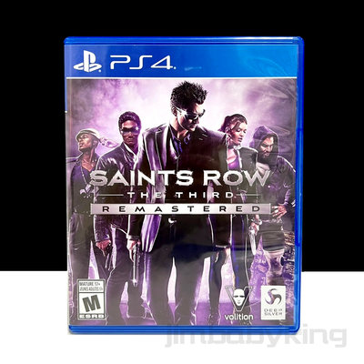 二手 極新 PS4 黑街聖徒 3 重啟版 Saints Row The Third Remastered 遊戲片 公司貨