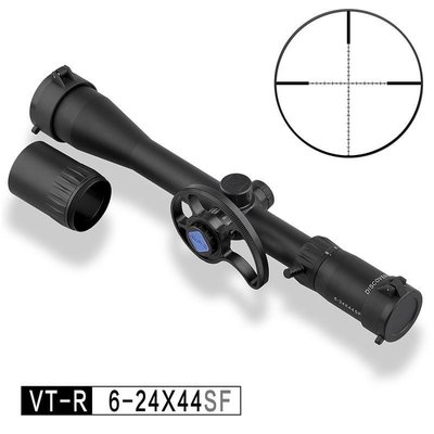台南 武星級 DISCOVERY 發現者 VT-R 6-24X44 SF 狙擊鏡 ( 真品瞄準鏡倍鏡抗震防水防霧氮氣快瞄