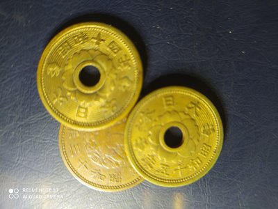 日本十錢（昭和十四年 十五年）一錢（昭和十三年）