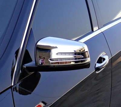 圓夢工廠 Benz S W221 S400 S420 S450 S500 2009~14 改裝 鍍鉻 後視鏡蓋 後照鏡蓋