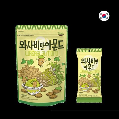[韓國進口]Tom's 杏仁果(芥末味)30g 超熱銷
